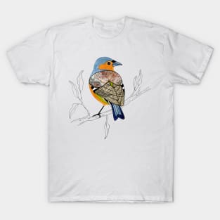 Chaffinch - little garden bird T-Shirt